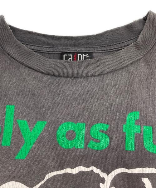 SAINT MICHAEL（セントマイケル）SAINT MICHAEL (セントマイケル) Holy As Fuck プリントTシャツ グレー サイズ:XXLの古着・服飾アイテム