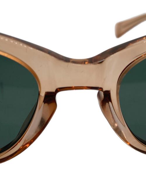 Soory A Bootieg Optical（ソーリー ア ブートレグ オプティカル）Soory A Bootieg Optical (ソーリー ア ブートレグ オプティカル) LIAM クリアサングラス ブラウン サイズ:48.23.145の古着・服飾アイテム