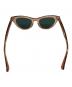 Soory A Bootieg Optical (ソーリー ア ブートレグ オプティカル) LIAM クリアサングラス ブラウン サイズ:48.23.145：11000円
