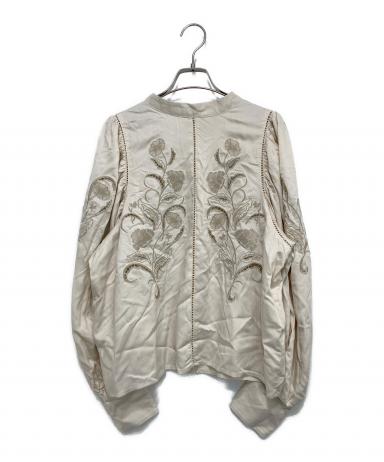 中古・古着通販】Ameri (アメリ) LADY EMBROIDERY PUFF BLOUSE