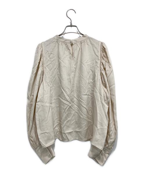 Ameri（アメリ）Ameri (アメリ) LADY EMBROIDERY PUFF BLOUSE アイボリー サイズ:Fの古着・服飾アイテム