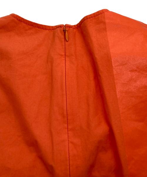 Rumche（ラムシェ）Rumche (ラムシェ) コットンワンピース オレンジ サイズ:Fの古着・服飾アイテム