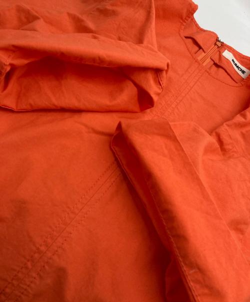 Rumche（ラムシェ）Rumche (ラムシェ) コットンワンピース オレンジ サイズ:Fの古着・服飾アイテム
