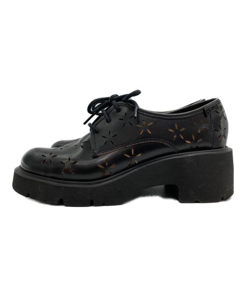 CAMPER（カンペール）CAMPER (カンペール) MILAH レースアップシューズ ブラック サイズ:37の古着・服飾アイテム