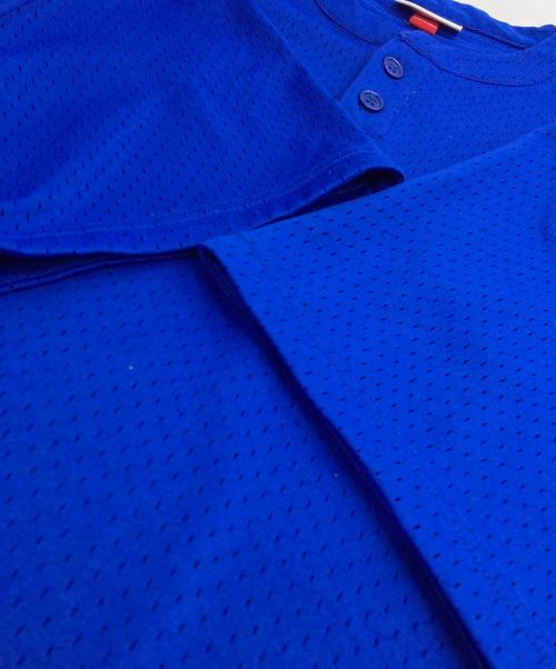 MITCHELL & NESS（ミッチェルアンドネス）MITCHELL & NESS (ミッチェルアンドネス) Toronto Blue Jays ゲームシャツ ブルー サイズ:2XLの古着・服飾アイテム
