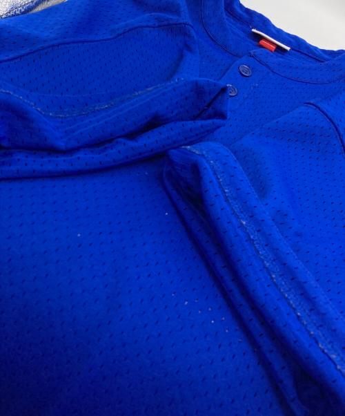MITCHELL & NESS（ミッチェルアンドネス）MITCHELL & NESS (ミッチェルアンドネス) Toronto Blue Jays ゲームシャツ ブルー サイズ:2XLの古着・服飾アイテム