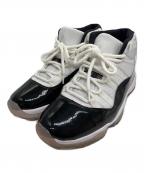 NIKEナイキ）の古着「Air Jordan 11 Retro "Concord"」｜ホワイト×ブラック