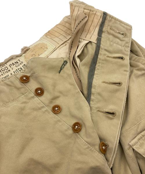 Abercrombie & Fitch（アバクロンビー アンド フィッチ）Abercrombie & Fitch (アバクロンビー アンド フィッチ) ダメージ加工カーゴパンツ ベージュ サイズ:32Rの古着・服飾アイテム