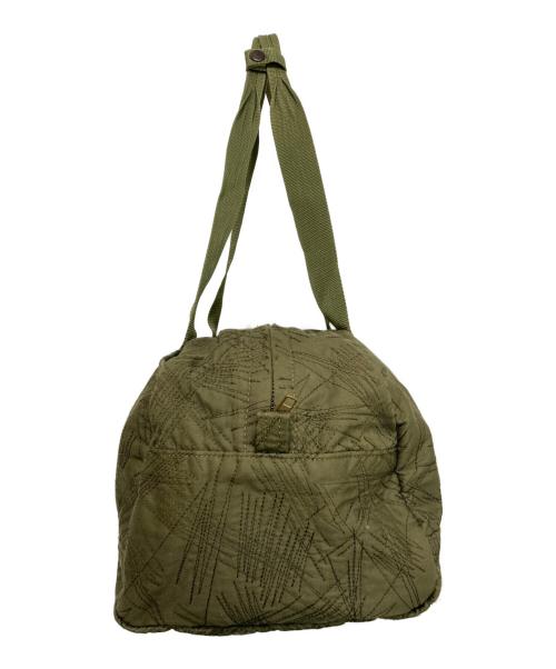 PORTER（ポーター）PORTER (ポーター) ステッチデザイン ボストンバッグ カーキの古着・服飾アイテム