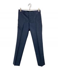 中古・古着通販】PRADA (プラダ) ウールスラックス ネイビー サイズ:44