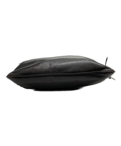 BALLY（バリー）BALLY (バリー) レザーショルダーバッグ ブラックの古着・服飾アイテム