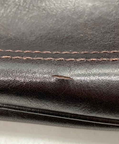 BALLY（バリー）BALLY (バリー) レザーショルダーバッグ ブラックの古着・服飾アイテム