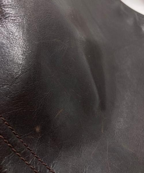 BALLY（バリー）BALLY (バリー) レザーショルダーバッグ ブラックの古着・服飾アイテム