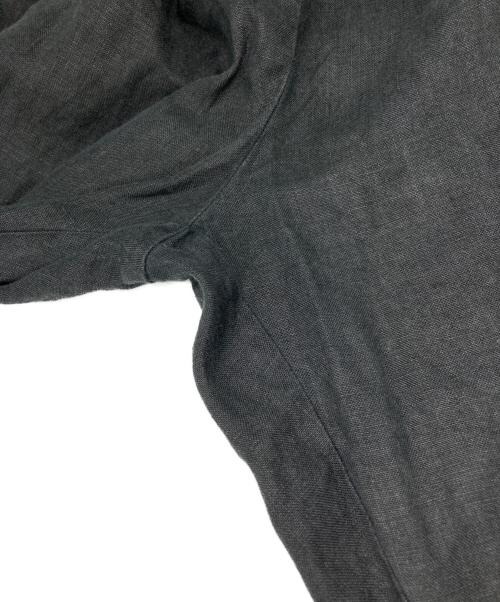 nest Robe（ネストローブ）nest Robe (ネストローブ) リネンオールインワン ブラック サイズ:Fの古着・服飾アイテム