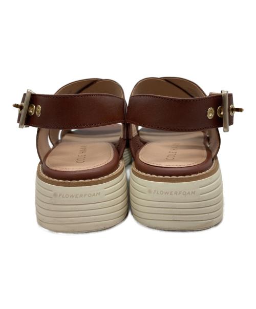 COLE HAAN（コールハーン）COLE HAAN (コールハーン) オリジナルグランド プラットフォーム サンダル ブラウン サイズ:6Bの古着・服飾アイテム