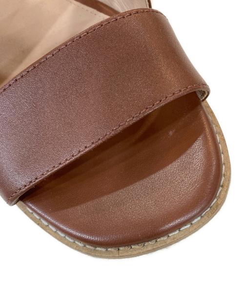 COLE HAAN（コールハーン）COLE HAAN (コールハーン) オリジナルグランド プラットフォーム サンダル ブラウン サイズ:6Bの古着・服飾アイテム