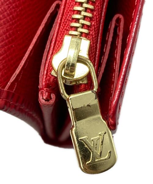 LOUIS VUITTON（ルイ ヴィトン）LOUIS VUITTON (ルイ ヴィトン) エピ ポシェット・ポルト モネ クレディ レッドの古着・服飾アイテム