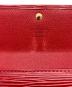 中古・古着 LOUIS VUITTON (ルイ ヴィトン) エピ ポシェット・ポルト モネ クレディ レッド：10000円