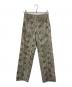 MAISON SPECIAL（メゾンスペシャル）の古着「Vegan Leather Python Cut Off Pants」｜グレー×ベージュ
