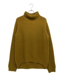 Acne studios（アクネ ストゥディオズ）の古着「ウールタートルネック」｜キャメル