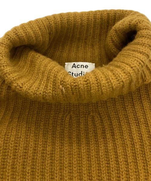 Acne studios（アクネ ストゥディオズ）ACNE STUDIOS (アクネ ストゥディオズ) ウールタートルネック キャメル サイズ:Sの古着・服飾アイテム