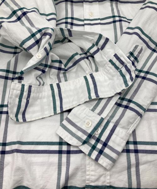 BROOKS BROTHERS（ブルックスブラザーズ）BROOKS BROTHERS (ブルックスブラザーズ) チェックBDシャツ ホワイト×ネイビー×グリーン サイズ:Sの古着・服飾アイテム