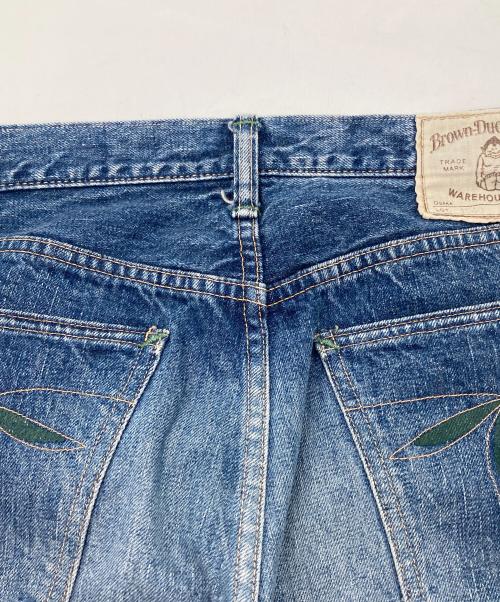 WAREHOUSE（ウエアハウス）WAREHOUSE (ウエアハウス) BROWN-DUCK & DIGGER デニムパンツ インディゴ サイズ:29の古着・服飾アイテム