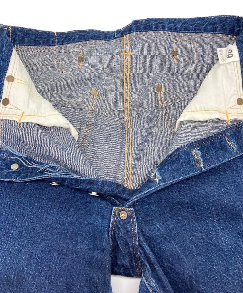 Heller's cafe（ヘラーズカフェ）Heller's cafe (ヘラーズカフェ) シンチバックデニムパンツ インディゴ サイズ:29の古着・服飾アイテム