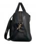 ANYA HINDMARCH (アニヤ・ハインドマーチ) カーカー 2WAY ショルダーバッグ ブラック：15000円