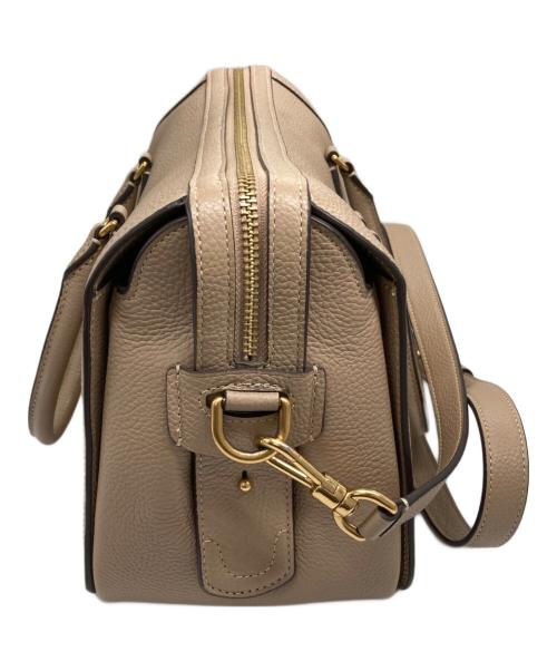 Kate Spade（ケイトスペード）Kate Spade (ケイトスペード) グラマシー ミディアム サッチェル 2WAYバッグ ベージュの古着・服飾アイテム