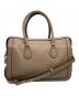 Kate Spade (ケイトスペード) グラマシー ミディアム サッチェル 2WAYバッグ ベージュ：9000円