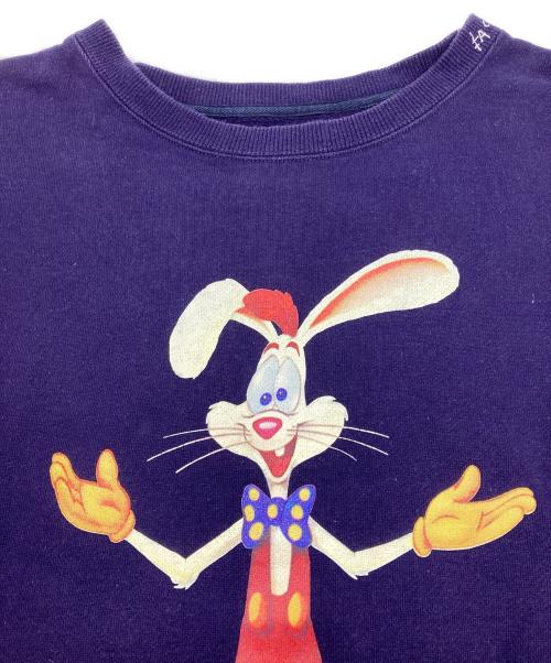 FACETASM（ファセッタズム）FACETASM (ファセッタズム) DISNEY (ディズニー) ロジャーラビット スウェットシャツ パープル サイズ:５の古着・服飾アイテム