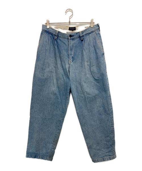 DESCENDANT（ディセンダント）DESCENDANT (ディセンダント) DC-3 Wide デニムパンツ インディゴ サイズ:2の古着・服飾アイテム