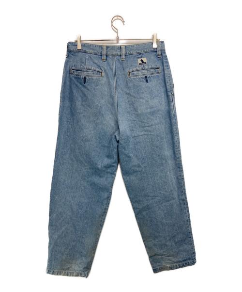 DESCENDANT（ディセンダント）DESCENDANT (ディセンダント) DC-3 Wide デニムパンツ インディゴ サイズ:2の古着・服飾アイテム