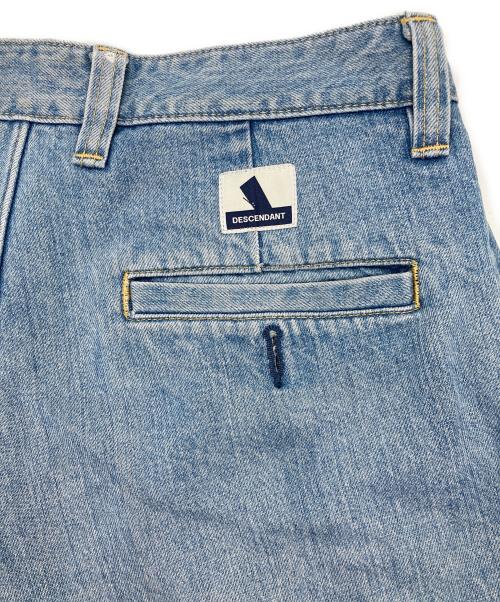 DESCENDANT（ディセンダント）DESCENDANT (ディセンダント) DC-3 Wide デニムパンツ インディゴ サイズ:2の古着・服飾アイテム