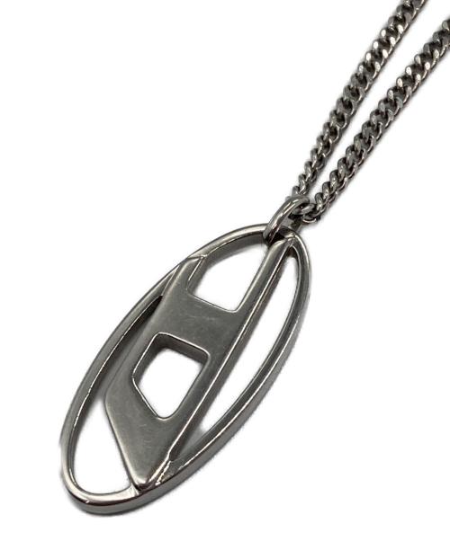 DIESEL（ディーゼル）DIESEL (ディーゼル) ステンレススチールチェーンネックレス シルバー（色）の古着・服飾アイテム