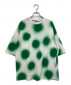 MONCLER×J.W.ANDERSONモンクレール×ジェイダブリューアンダーソン）の古着「ALL OVER PRINT SS」｜グリーン×ホワイト