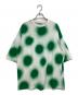 MONCLER（モンクレール）の古着「ALL OVER PRINT SS」｜グリーン×ホワイト