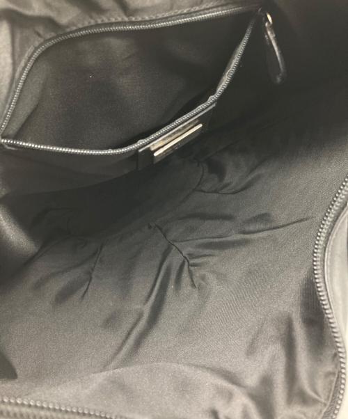 ALEXANDER McQUEEN（アレキサンダーマックイーン）ALEXANDER McQUEEN (アレキサンダーマックイーン) レザーワンショルダーバッグ ブラックの古着・服飾アイテム