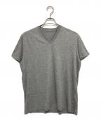 PRADAプラダ）の古着「VネックTシャツ」｜グレー