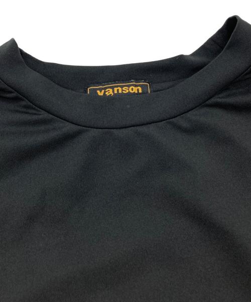 VANSON（バンソン）VANSON (バンソン) 7分袖スカルプリントカットソー ブラック サイズ:Lの古着・服飾アイテム