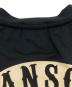 中古・古着 VANSON (バンソン) 7分袖スカルプリントカットソー ブラック サイズ:L：5000円