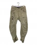 G-STAR RAWジースターロゥ）の古着「AERO POWEL 3D LOOSE TAPERED PANTS」｜ベージュ