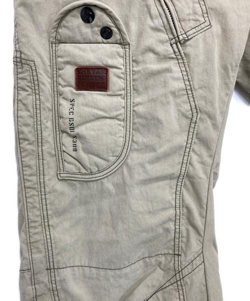 G-STAR RAW（ジースターロゥ）G-STAR RAW (ジースターロゥ) AERO POWEL 3D LOOSE TAPERED PANTS ベージュ サイズ:32の古着・服飾アイテム