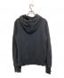 DOLCE & GABBANA (ドルチェ＆ガッバーナ) ロゴプレートダメージジップパーカー ブラック サイズ:48：12000円