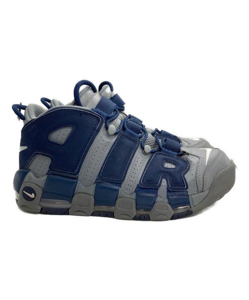 NIKE（ナイキ）NIKE (ナイキ) AIR MORE UPTEMPO 96 グレー×ネイビー サイズ:US10の古着・服飾アイテム