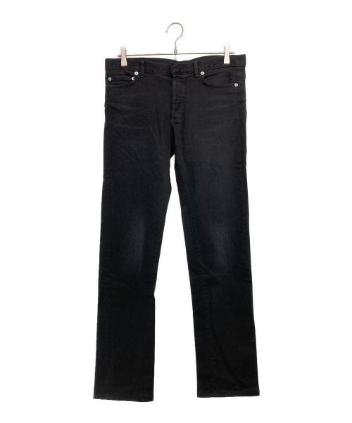 DIOR HOMME（ディオール オム）DIOR HOMME (ディオール オム) ボタンフライデニムパンツ ブラック サイズ: 30の古着・服飾アイテム