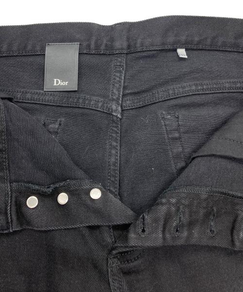 DIOR HOMME（ディオール オム）DIOR HOMME (ディオール オム) ボタンフライデニムパンツ ブラック サイズ: 30の古着・服飾アイテム