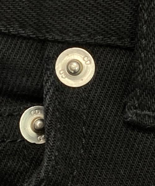 DIOR HOMME（ディオール オム）DIOR HOMME (ディオール オム) ボタンフライデニムパンツ ブラック サイズ: 30の古着・服飾アイテム