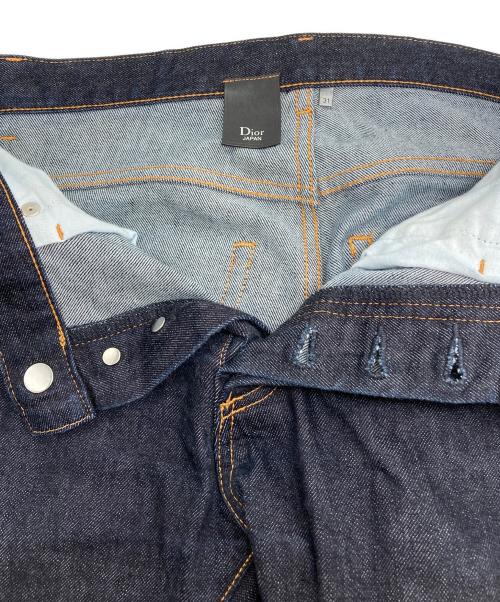 DIOR HOMME（ディオール オム）DIOR HOMME (ディオール オム) ボタンフライデニムパンツ インディゴ サイズ:31の古着・服飾アイテム